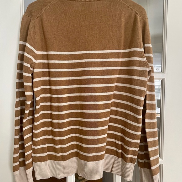 J. Crew lightweight textured cotton Crewneck sweater - Picture 2 of 4